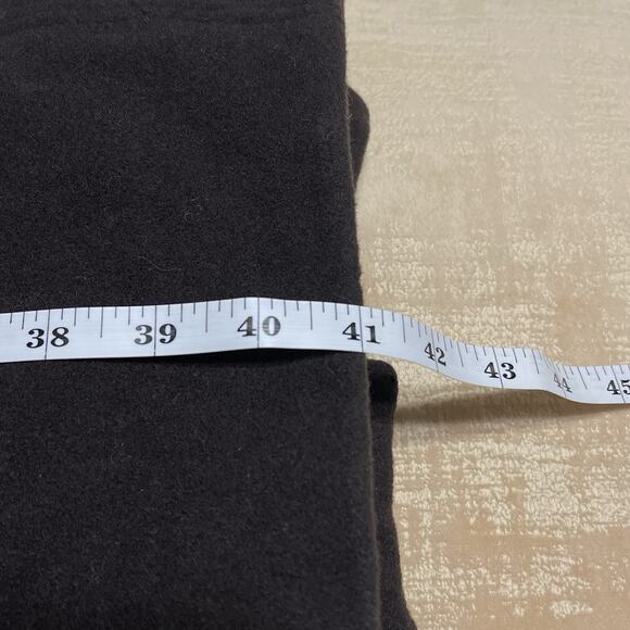 Kenneth Cole Reaction Wool Blend Overcoat Plus Size 24 Dark Brown Classic Fall - Picture 6 of 11